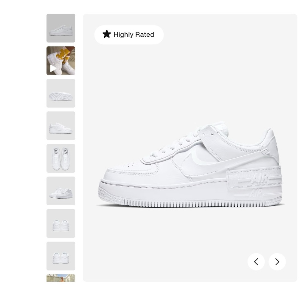 Nike Air Force 1 Shadow Sneakers